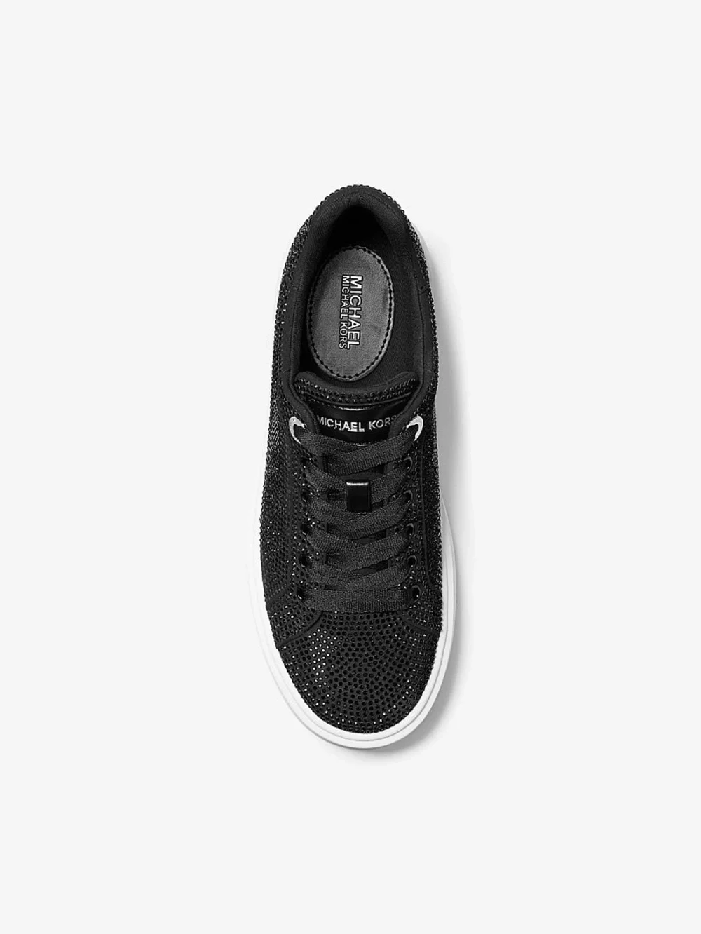 Michael Kors Romey Embellished Platform Sneakers - 9.5M